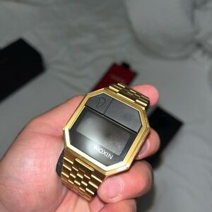 Nixon Gold Digital Watch